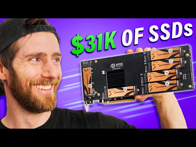 Linus Tech tips thumbnail